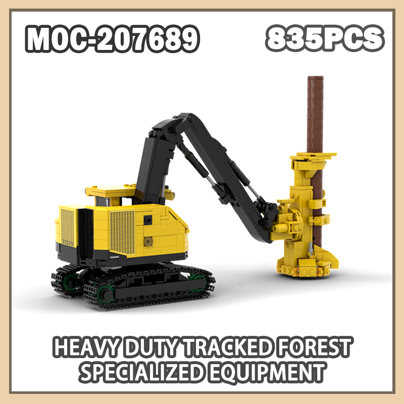 Heavy Equipment Engineering - 835PCS Urban Engineering Mocs Heavy Duty