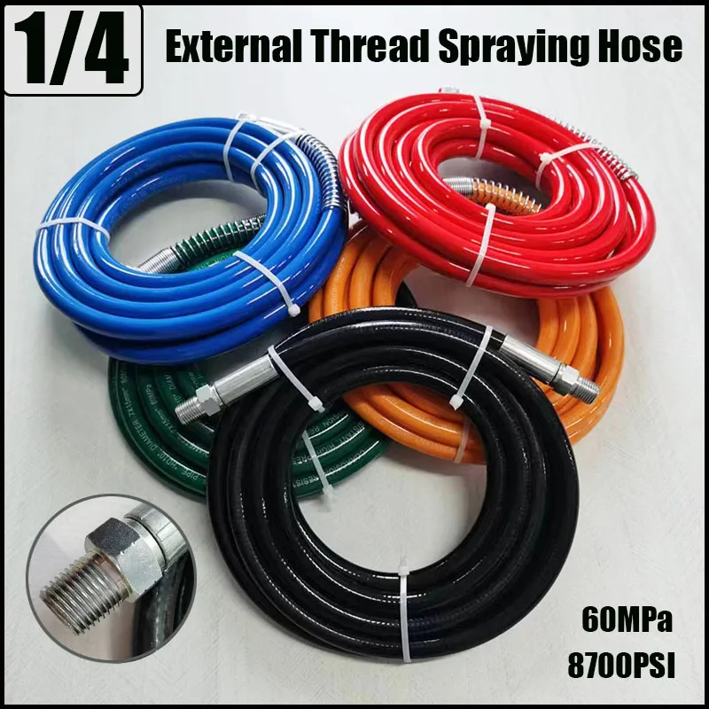 Pipe Threading Machine - 1/4 External Thread Airless Paint Spray