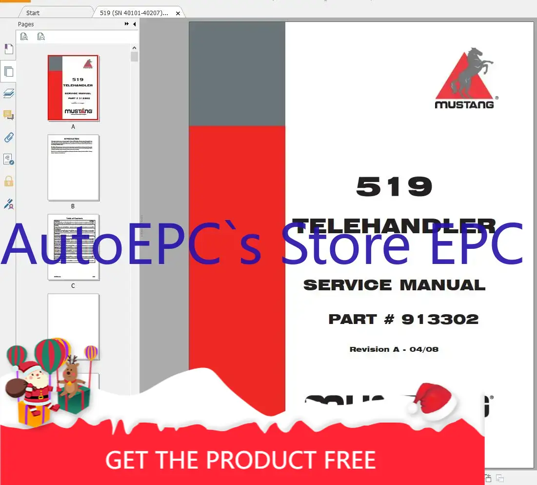AutoEPC Mustang Machinery Heav - Heavy Equipment Pdf 리뷰 및 가격
