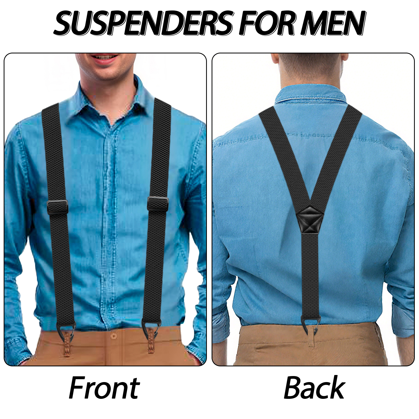 Hidden Suspenders for Men Heav - Heavy Equipment Operator Shirts 리뷰 및 가격