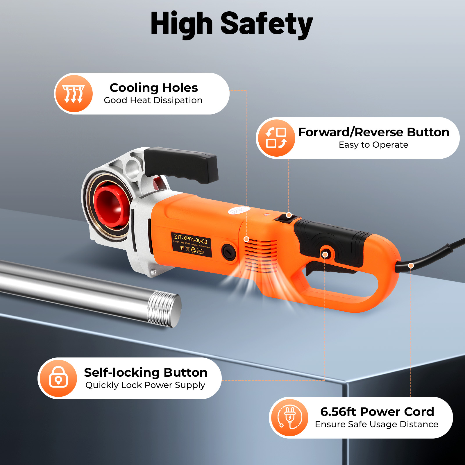 2300W Electric Pipe Threading  - Pipe Threading Machine 리뷰 및 가격