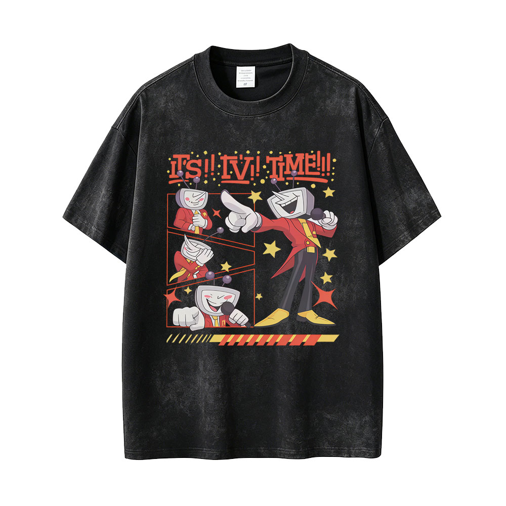 Washed Vintage Game Deltarune  - Heavy Equipment Operator Shirts 리뷰 및 가격