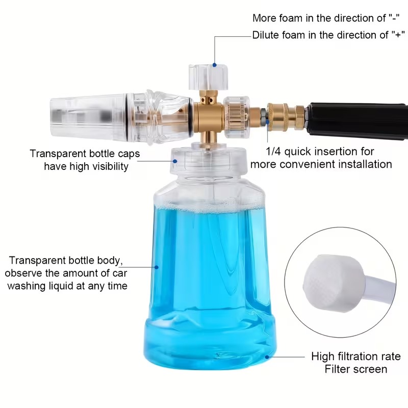 Heavy Duty 1L Car Foam Sprayer - Heavy Equipment Engineering 리뷰 및 가격