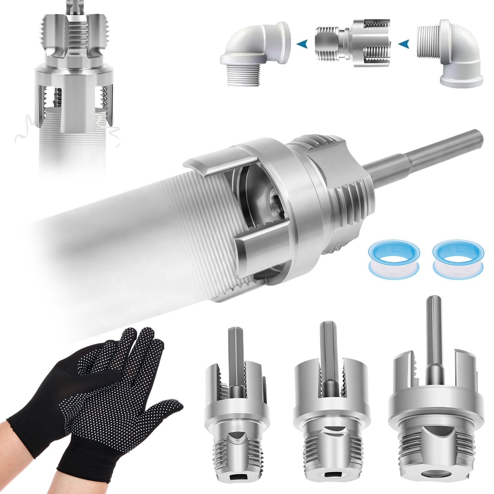 4 in 1 Water Pipe Thread Cutti - Pipe Threading Machine 리뷰 및 가격