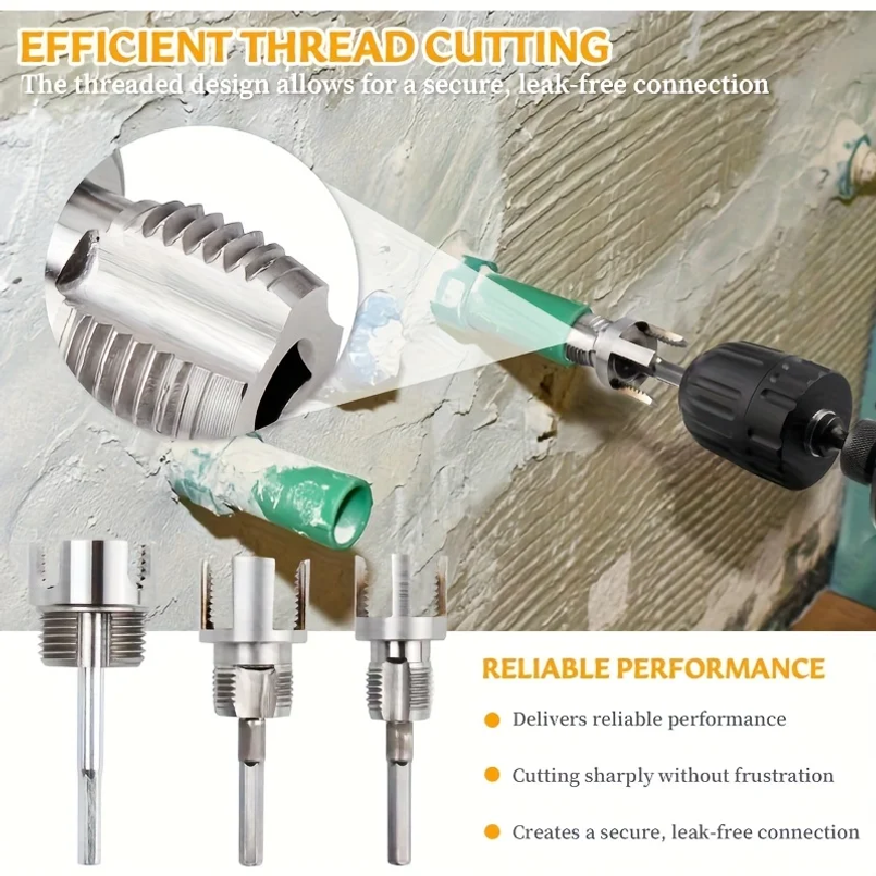 3pcs Heavy-Duty PVC/Plastic Pi - Pipe Threading Machine 리뷰 및 가격