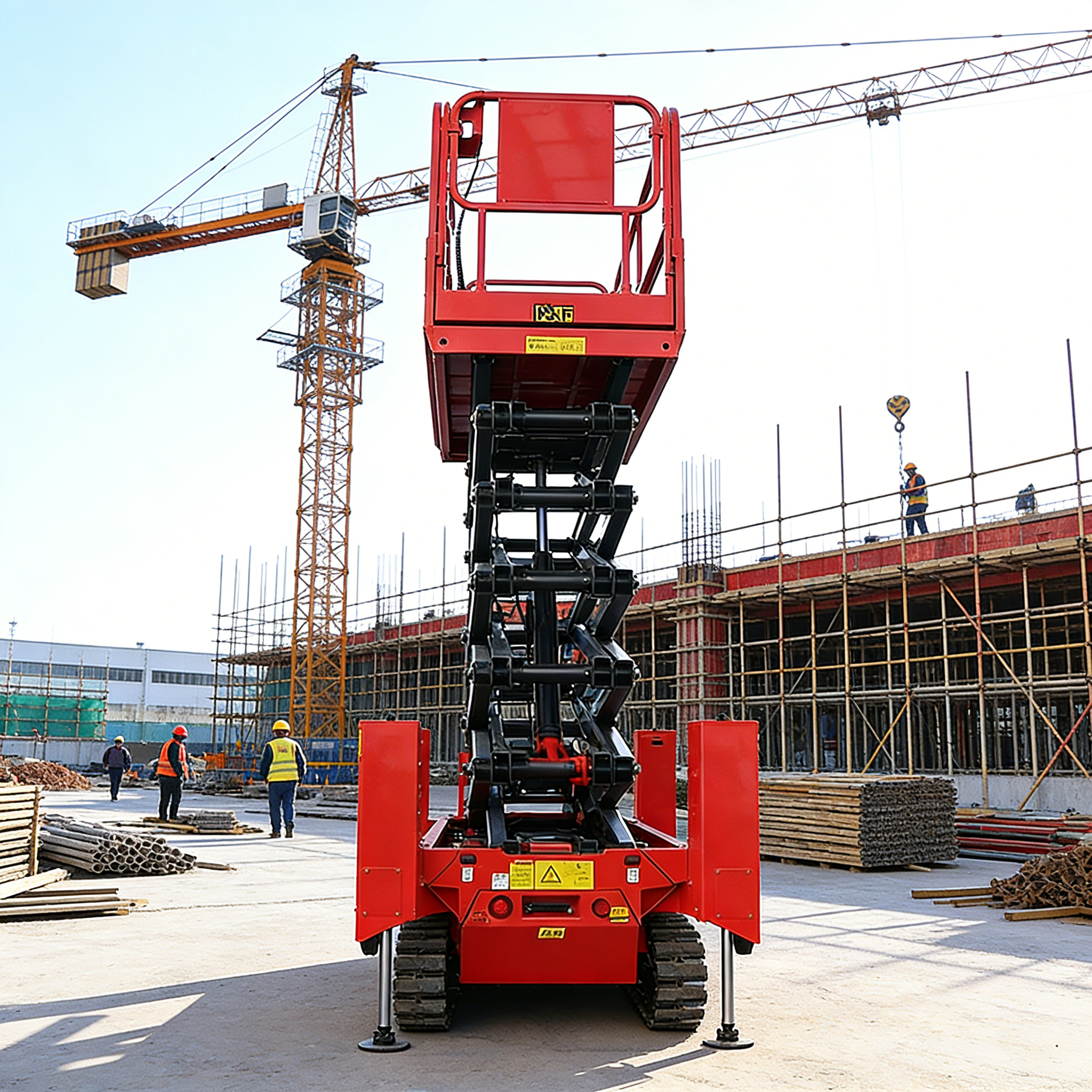 Crawler Aerial Platform Tracke - Heavy Equipment Work 리뷰 및 가격