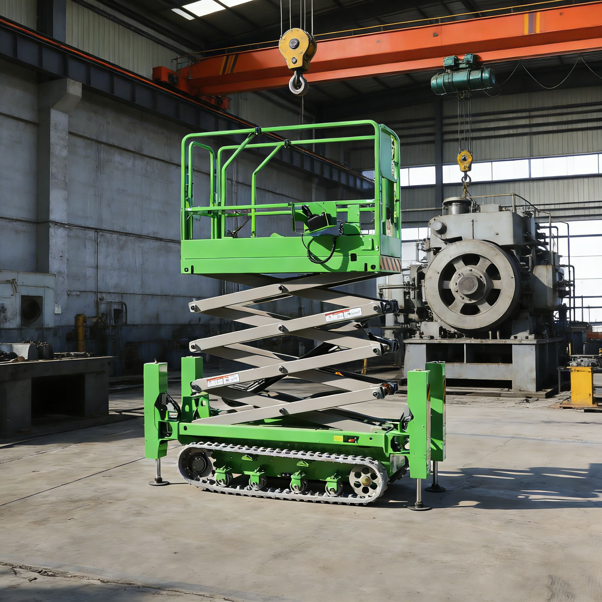 Crawler Aerial Platform Tracke - Heavy Equipment Work 리뷰 및 가격