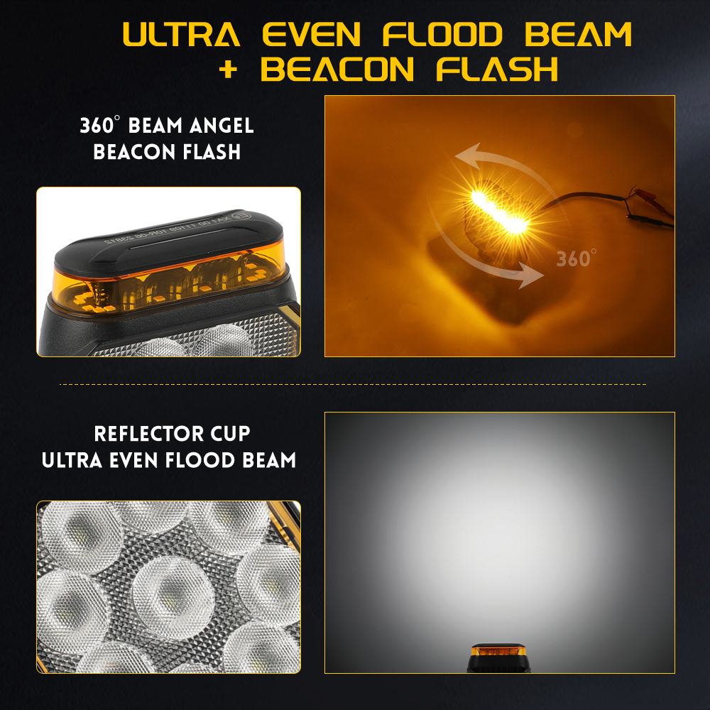 CO LIGHT Strobe 4inch LED Work - Heavy Equipment Work 리뷰 및 가격