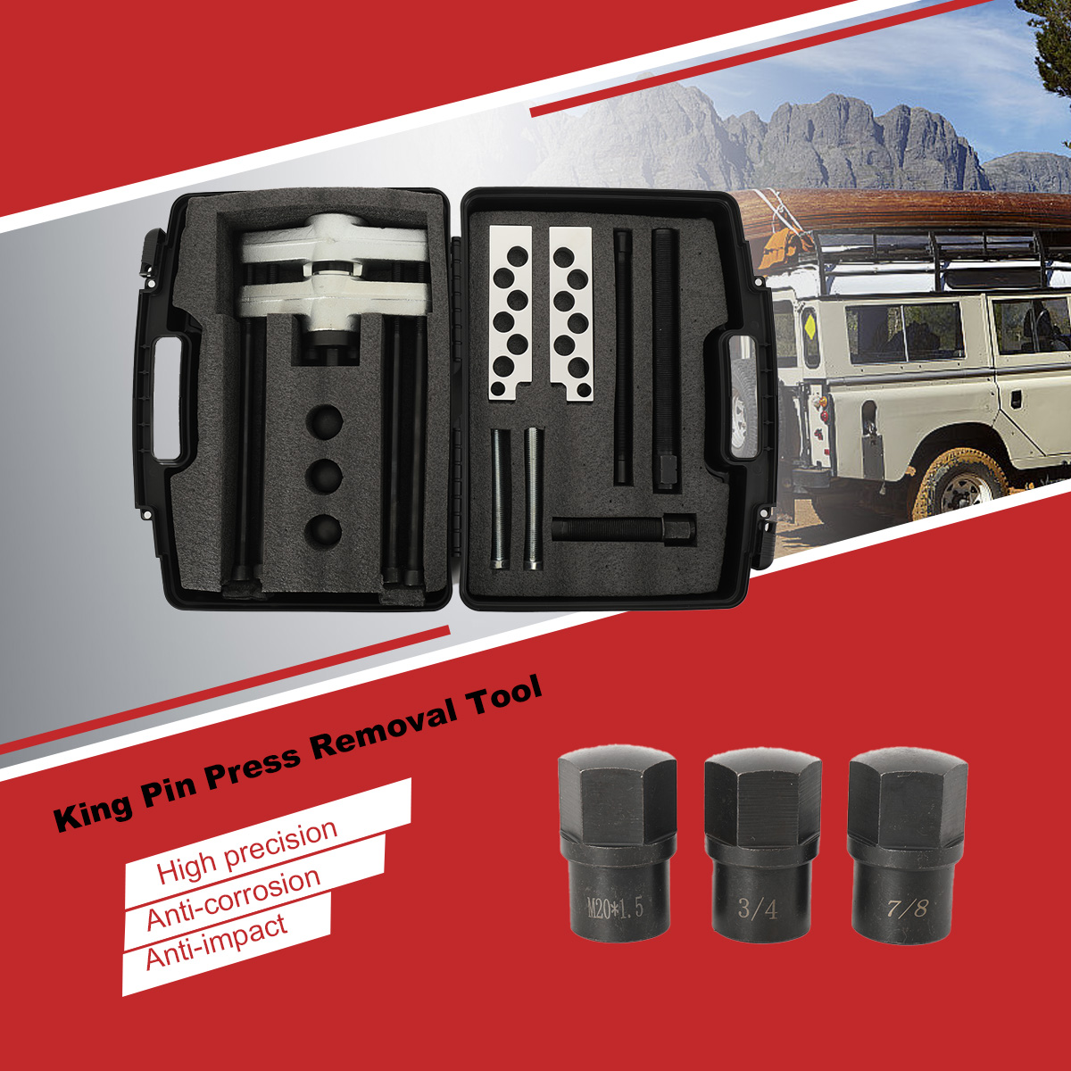 King Pin Press for Medium and  - Heavy Equipment Work 리뷰 및 가격