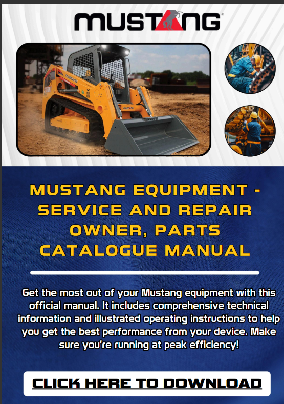 SpecDiag Mustang Machinery Hea - Heavy Equipment Pdf 리뷰 및 가격