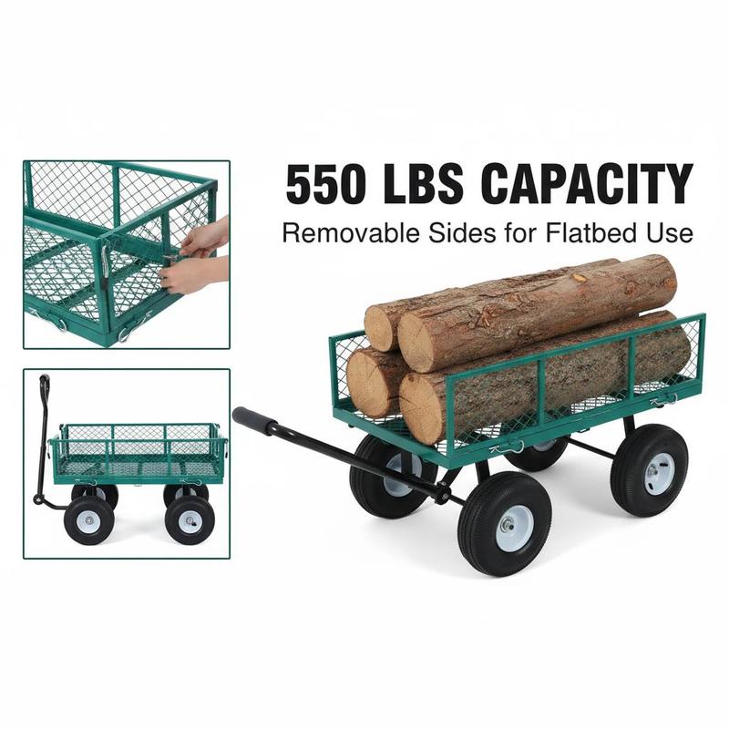 Iron Utility Wagon 34 x 18 Inc - Heavy Equipment Work 리뷰 및 가격