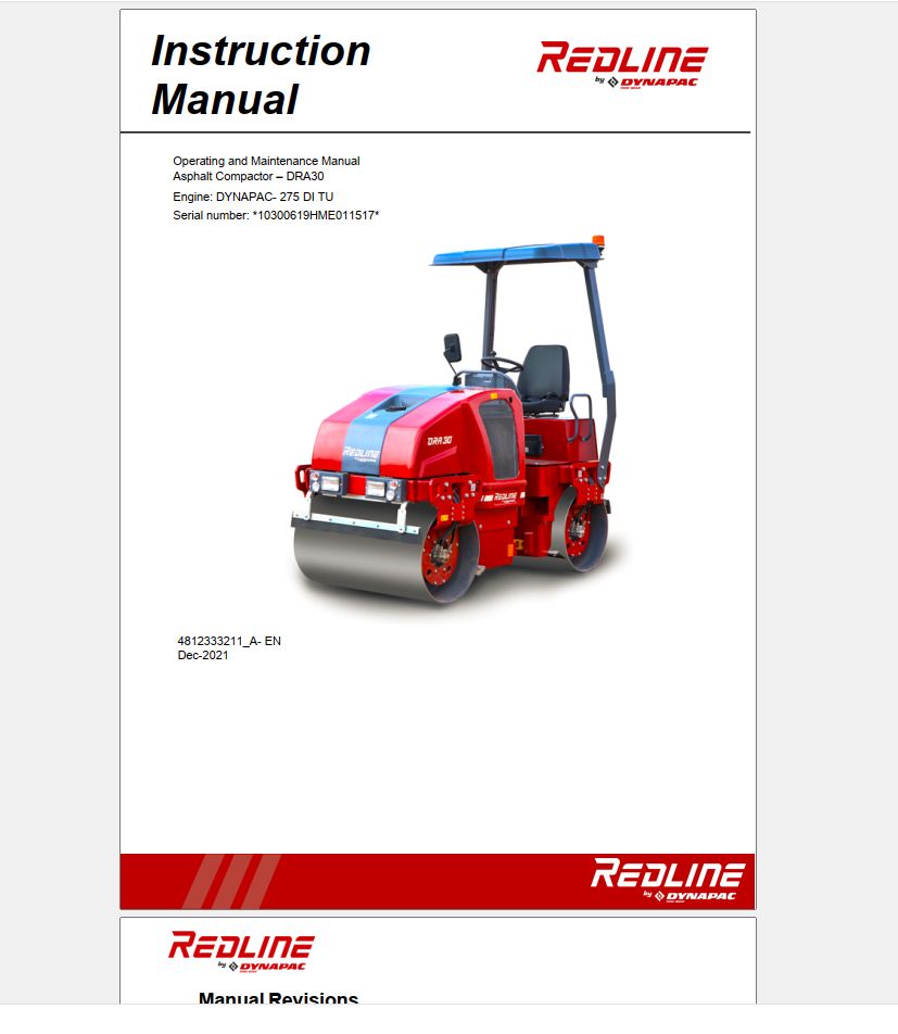SpecDiag Dynapac Heavy Equipme - Heavy Equipment Pdf 리뷰 및 가격