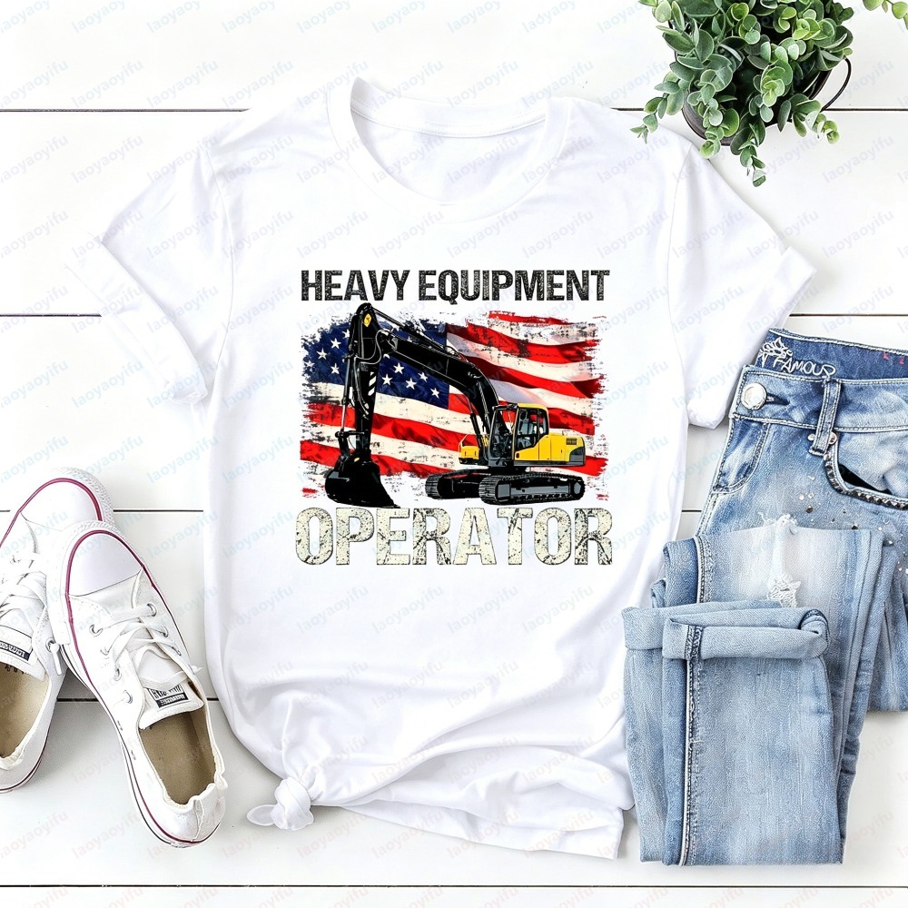 Summer Short Sleeve Fashion Me - Heavy Equipment Operator Shirts 리뷰 및 가격
