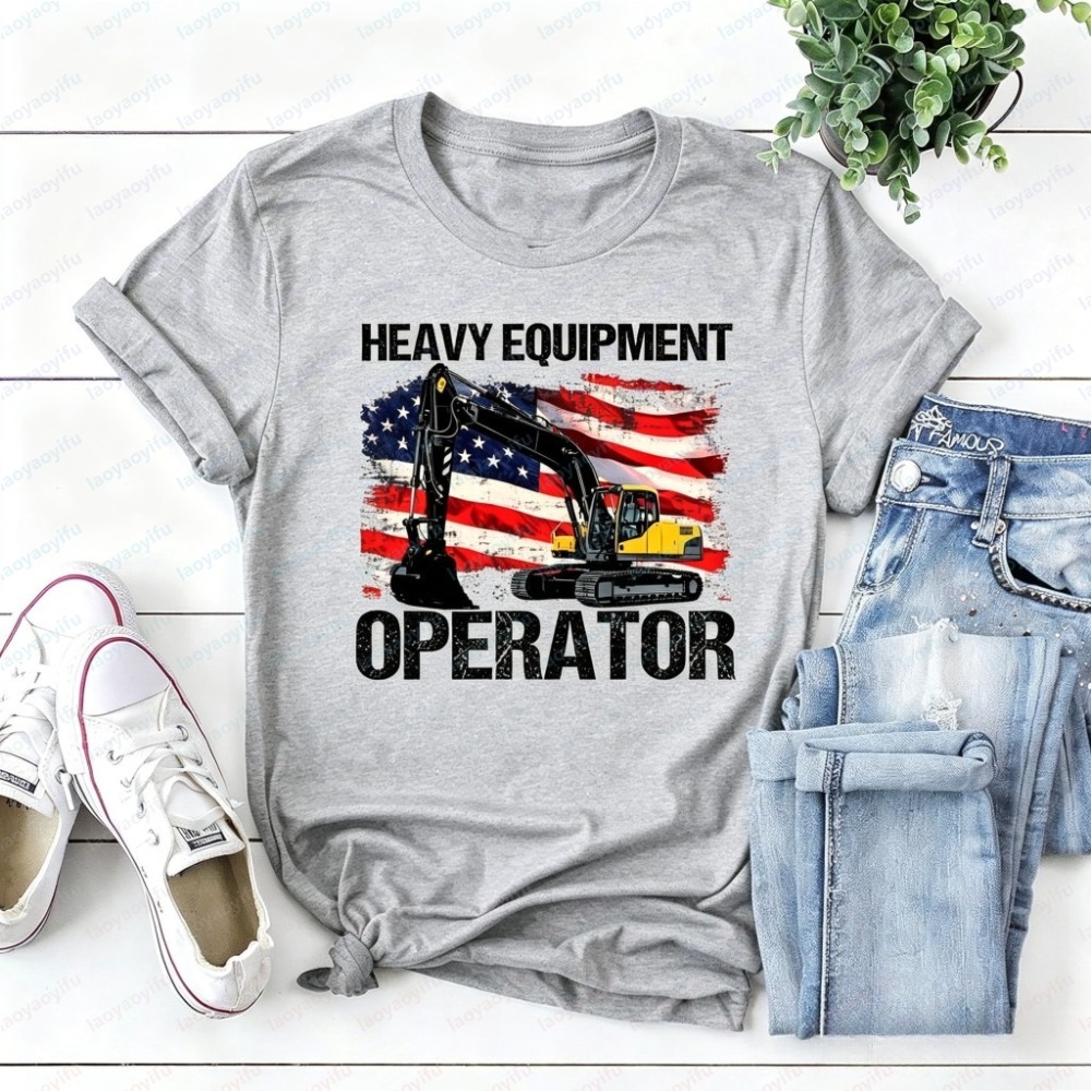 Summer Short Sleeve Fashion Me - Heavy Equipment Operator Shirts 리뷰 및 가격