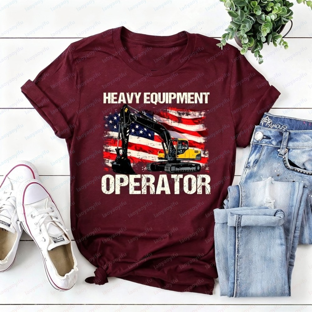Summer Short Sleeve Fashion Me - Heavy Equipment Operator Shirts 리뷰 및 가격