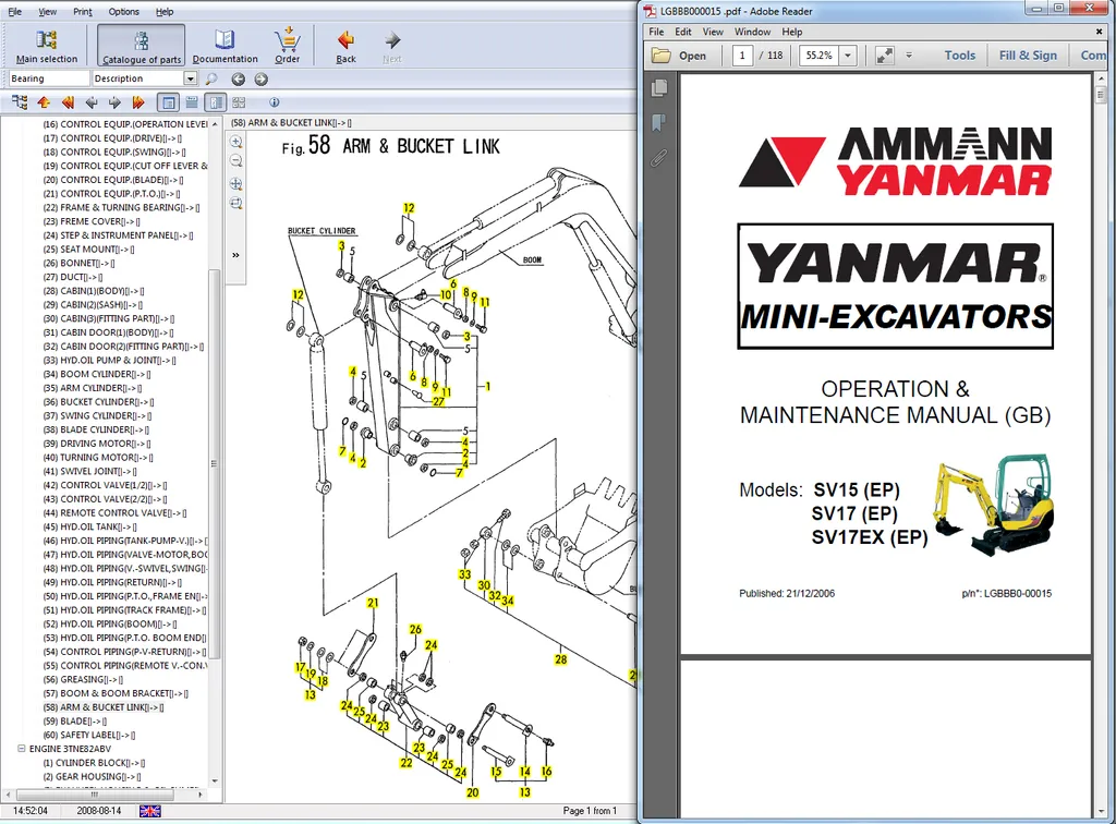 AutoDVD Yanmar Heavy Equipment - Heavy Equipment Pdf 리뷰 및 가격