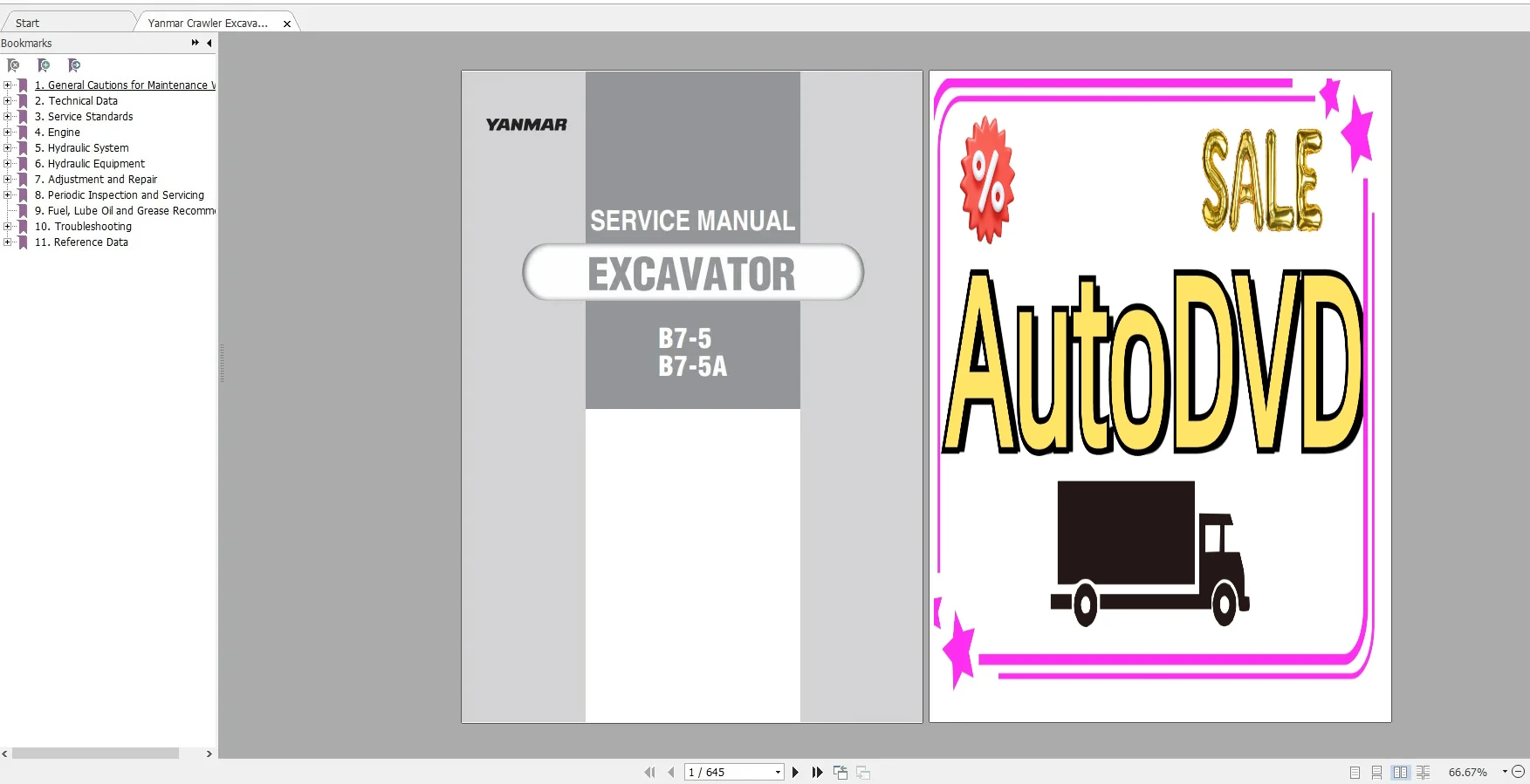 AutoDVD Yanmar Heavy Equipment - Heavy Equipment Pdf 리뷰 및 가격